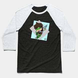 Tracer - Neon Green Baseball T-Shirt